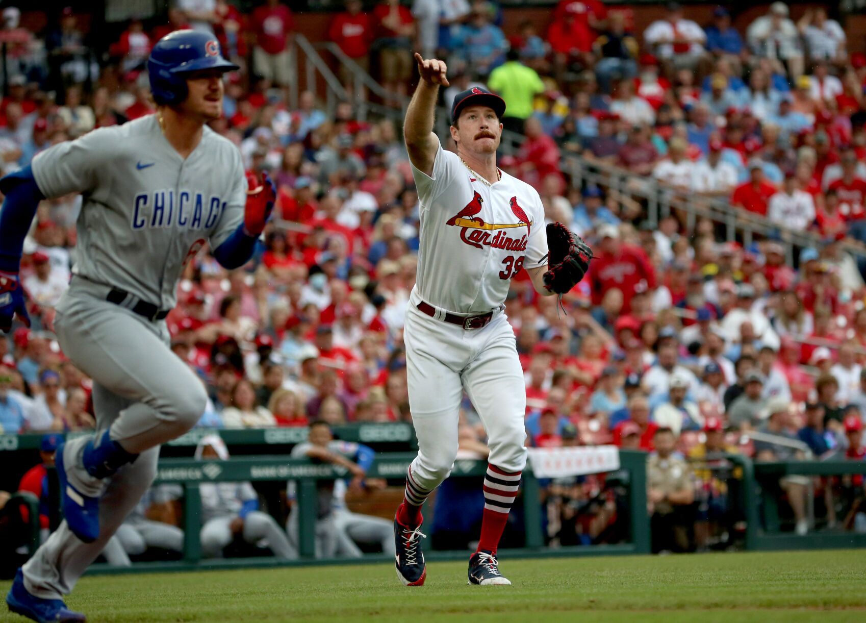 St. Louis face Chicago Cubs Sunday